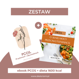 eBook „PCOS. W pytaniach i odpowiedziach” + dieta 1600 kcal
